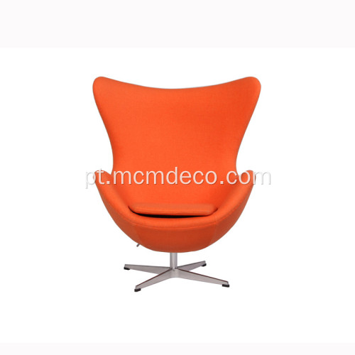 Lã Fabic Jacobsen Inspirado Egg Chair